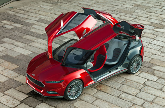 Ford Evos Gullwing Doors