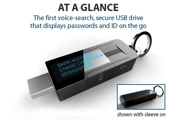 myIDkey Biometric Password Storage USB Drive