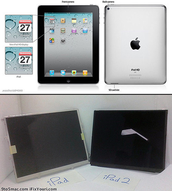 iPad 2 Display Pictures Leaked